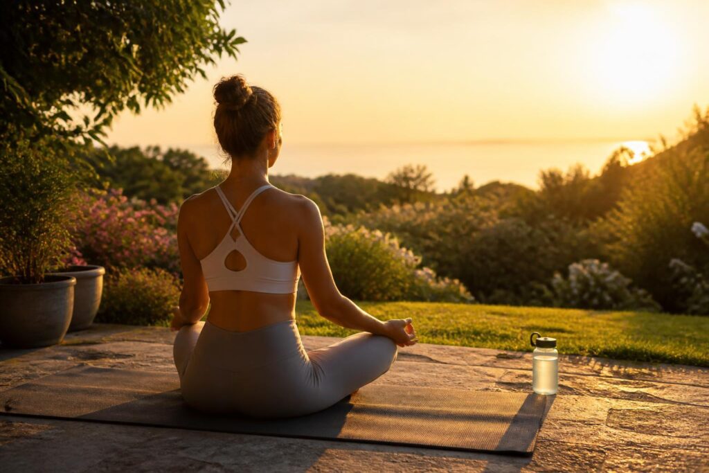 Yoga im Sommer: So praktizierst du entspannt und sicher bei Hitze
